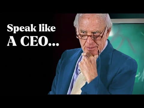 "Give me 13 Minutes, and I'll Improve Your Communication Skills by 88%..." - Jim Rohn thumbnail