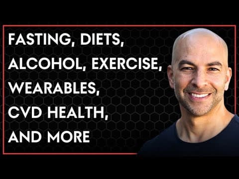 Fasting, well-balanced diets, alcohol, exercise, assessing cardiovascular health (AMA 68 Sneak Peek) thumbnail