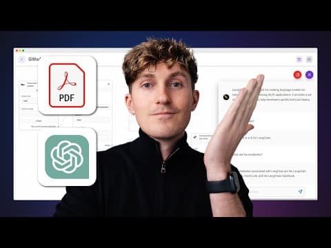How to Create an AI Document Chatbot in 10 Minutes thumbnail