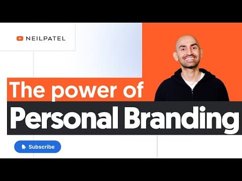 How to Build a Strong Personal Brand in Business thumbnail