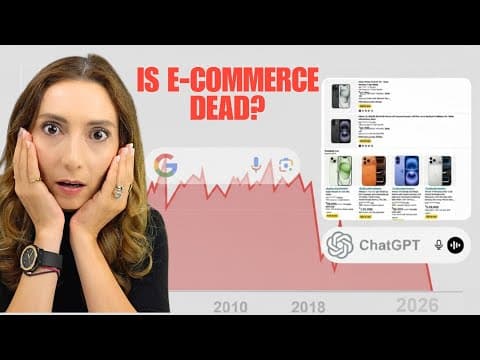 AI Just Destroyed E-Commerce. And Gave Every Creator a Store of One thumbnail