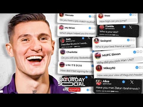 Benjamin Šeško answers the internet’s most asked questions... | Benjamin Šeško Fan Q&A thumbnail