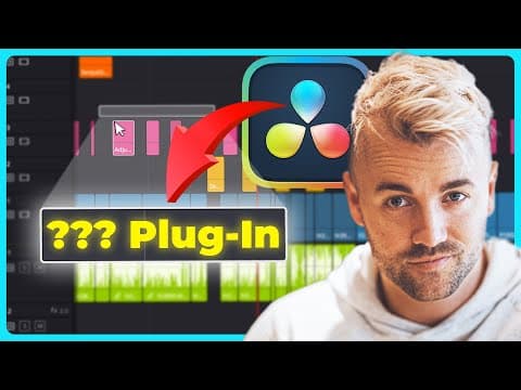 How To Edit FASTER and EASIER in Davinci Resolve with these 5 Free Plugins thumbnail