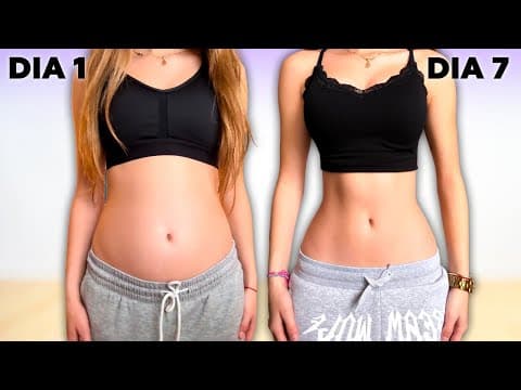 Como Tener CINTURA DE AVISPA y ABDOMEN PLANO En 7 DIAS | Rutina Reducir Costillas Anchas En Casa thumbnail