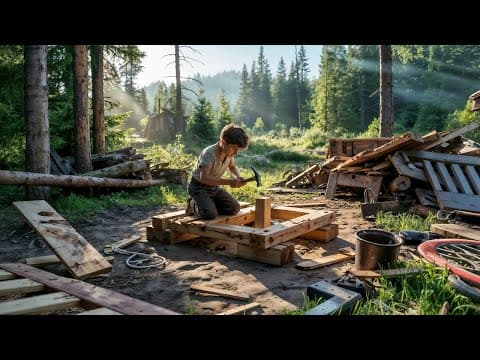 Abandoned Mountain Boy Built a House from Waste — When People Saw It, They Couldn’t Believe It thumbnail