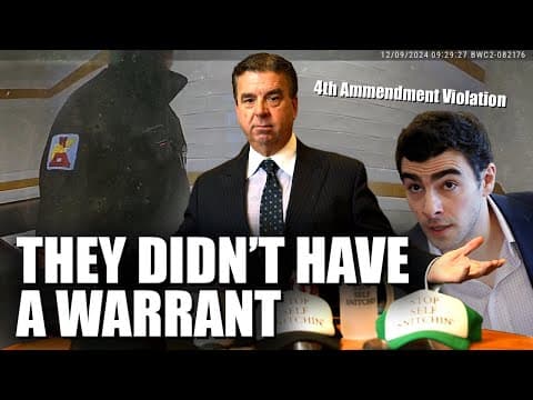 Criminal Lawyer Reacts to Luigi Mangione's Defense Team Motion to Suppress Evidence thumbnail