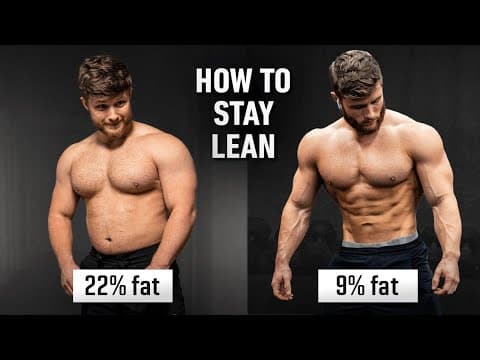 How to Lose Fat and Keep It Off Long Term thumbnail