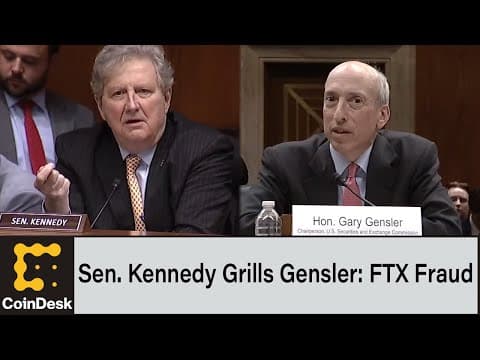 Sen. Kennedy Grills Gensler on FTX Fraud thumbnail