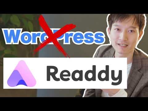 Readdyで本格Webサイトを作る方法 thumbnail