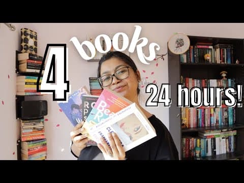 I read 4 popular/viral books in 24 hours to test the hype. Worth it? | In depth reviews |Anchal Rani thumbnail