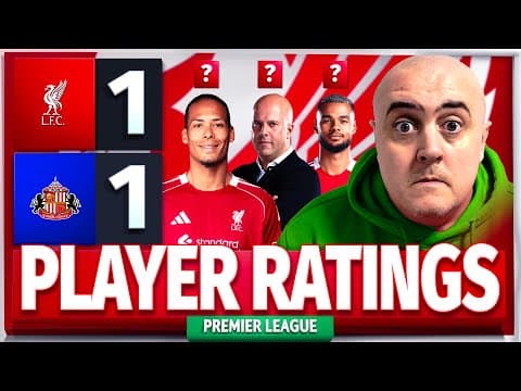 ANOTHER PATHETIC DISPLAY! ENOUGH IS ENOUGH! SLOT MUST GO! Liverpool 1-1 Sunderland! Player Ratings thumbnail