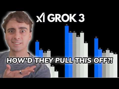 Grok 3: “Smartest AI on Earth” Takes Down o3 mini, DeepSeek in Record time. thumbnail