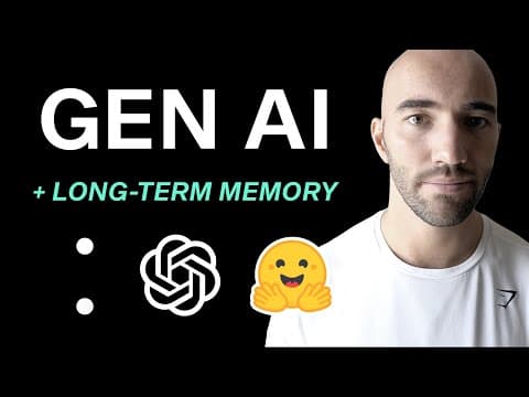 Generative AI and Long-Term Memory for LLMs (OpenAI, Cohere, OS, Pinecone) thumbnail