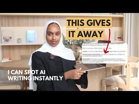 How To Detect AI Generated Text & Humanise Text | Without Cheating thumbnail