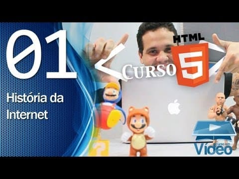 Curso HTML5 - 01 - História da Internet - by Gustavo Guanabara thumbnail