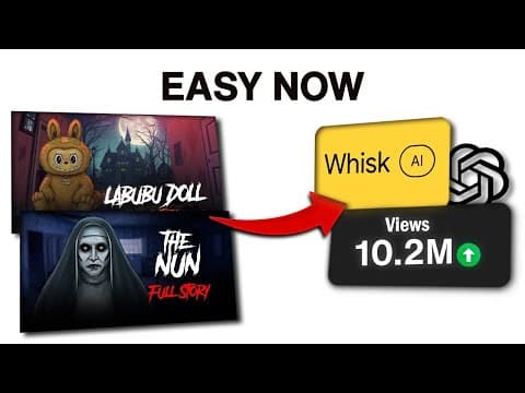How I Create AMAZING Horror Videos Using Only FREE AI Tools thumbnail