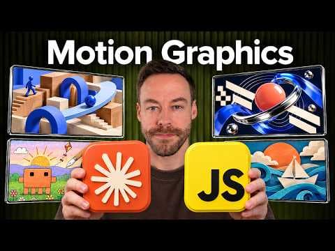 How to create motion videos with JavaScript and Claude Code thumbnail
