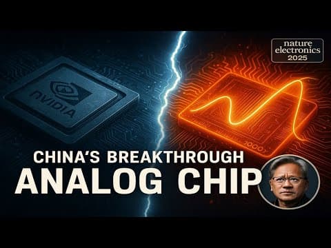 The Analog Chip the U S  Can’t Stop — China Just Broke the AI Race thumbnail