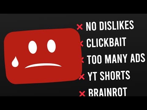 YouTube sucks now. Here's how to fix it. thumbnail