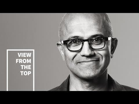 Satya Nadella, CEO of Microsoft thumbnail
