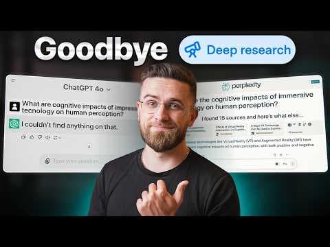 Stop Using ChatGPT for Research! Try THIS Instead – Perplexity Full Guide 2025 thumbnail