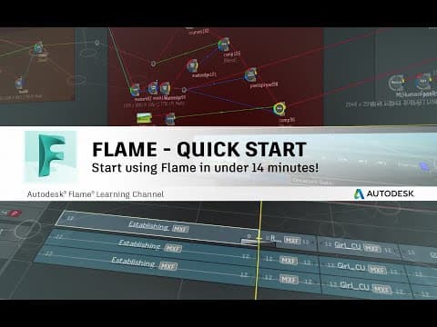 Flame - Quick Start - Start using Flame in under 14 minutes! thumbnail