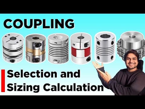 Coupling Selection Procedure | Complete Guide to Coupling Sizing Calculation | All Types of Coupling thumbnail