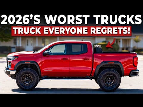 10 Trucks EVERYONE Will Regret Buying in 2026 thumbnail