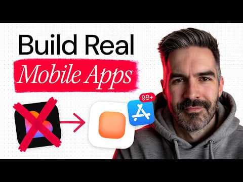 Lovable Doesn’t Work! Use This Tool to Create ACTUAL Mobile Apps Instead (VibeCode Review) thumbnail