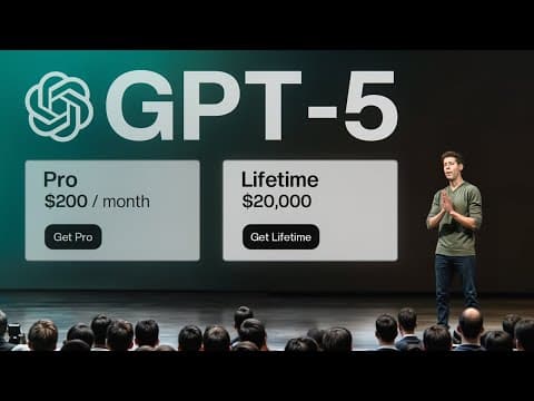 GPT 5 — LIFETIME Access is Here! AI News Explained thumbnail