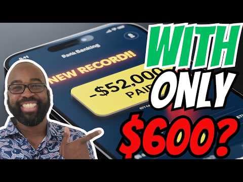 How To Pay Off $52,000 FAST... With Only $600 || NEW RECORD!! thumbnail