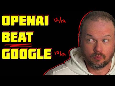OpenAI just beat Google thumbnail