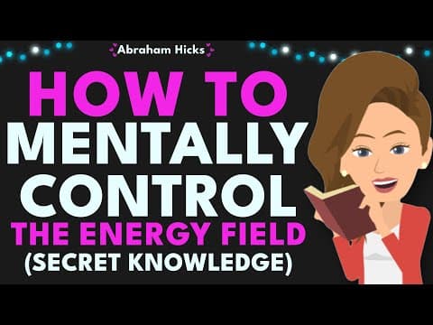 How to Mentally Control the Energy Field (Secret Knowledge) 🧠 Abraham Hicks 2025 thumbnail