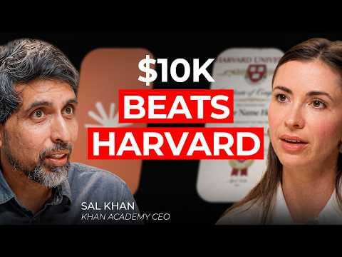 Khan Academy CEO: The Real AI Opportunity Is in Boring Industries | Sal Khan thumbnail