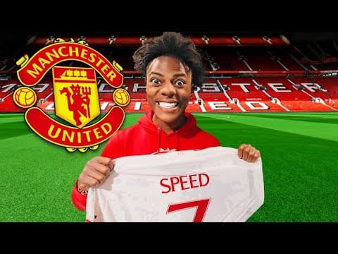 I SIGNED to MANCHESTER UNITED.. thumbnail