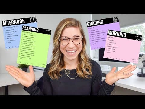 10 Routines EVERY Teacher Needs thumbnail