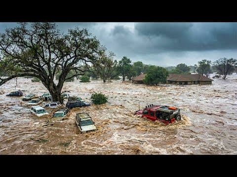 Chaos in South Africa Today! Massive Floods Sweep Through Kruger & Limpopo thumbnail