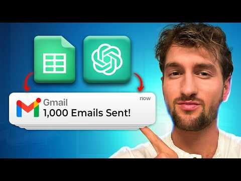 How To Send 1000 Deep-Personalized Cold Emails Per Day with ChatGPT 4o thumbnail