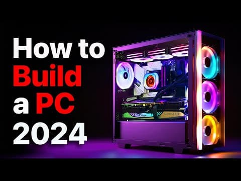 How to Build a PC, the last guide you’ll ever need! (2024 Update) thumbnail
