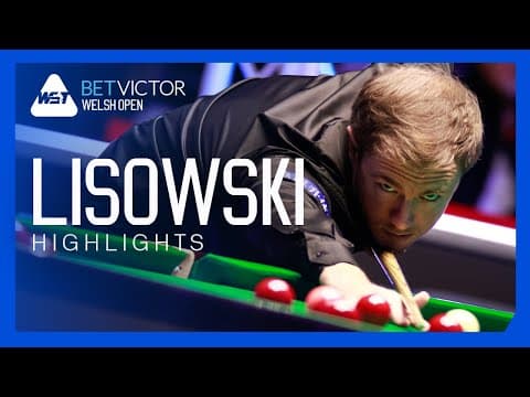 Lisowski AT HIS BEST! 👏 | Jack Lisowski vs Joshua Cooper Highlights | 2025 BetVictor Welsh Open thumbnail