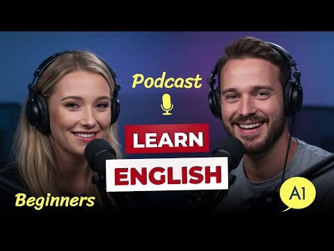 Learning English Podcast for Beginners | A1 English Listening Practice thumbnail