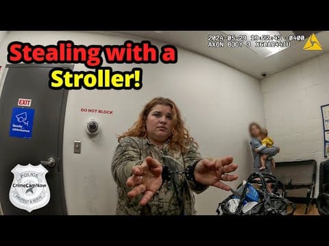 Mother Uses Baby Stroller To Shoplift At Walmart thumbnail