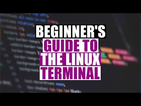 Beginner's Guide To The Linux Terminal thumbnail