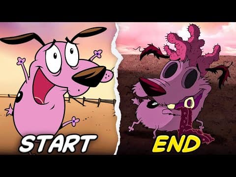 The ENTIRE Story of Courage the Cowardly Dog in 36 Minutes thumbnail