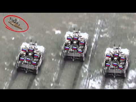 Horrifying Moment when CAESAR Howitzer Destroyed Russian Tank Convoy thumbnail