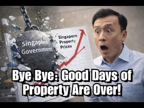 Govt Just killed the Good Days of HDB Resale Market! Next would be the Condos! thumbnail