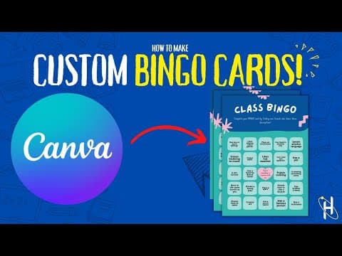 How to Create Custom Bingo Cards Using Canva thumbnail
