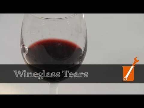 What Causes Wine Legs in a Glass of Wine? thumbnail