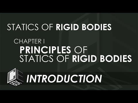 Engineering Mechanics Chapter 1 Principles of Statics (with Subtitles) thumbnail