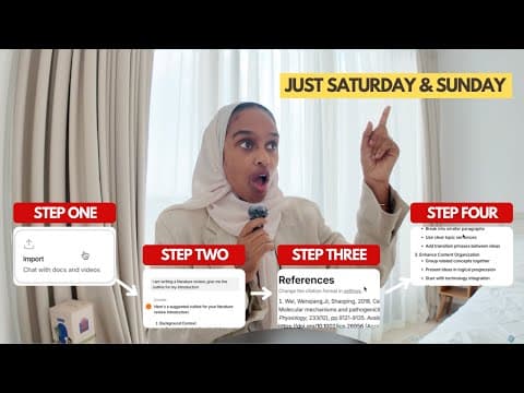 The 4 Step Method To Writing A 3000 Word Literature Review in a Weekend thumbnail